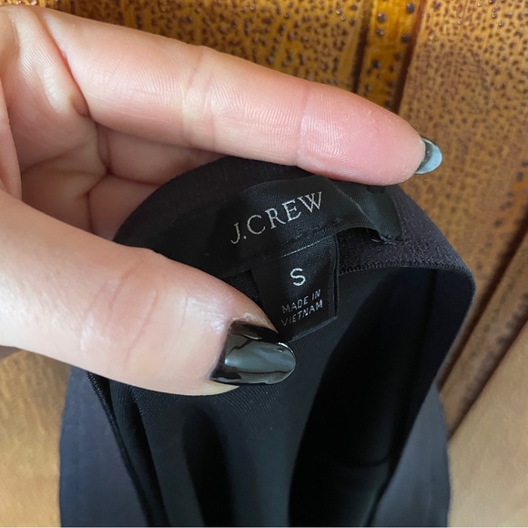 J. Crew Gwyneth Slip Skirt in Black Size Small EUC TTS - Picture 3 of 8